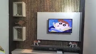 Tv unit design projected by team Style My Space.