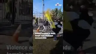 Canada Temple News: Canadian Cop Suspended After Joining Violent Khalistani Protest