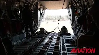 Exercise Pitch Black 2018 35SQN C-27J Spartan Air Drop.