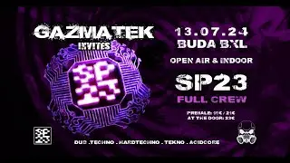 Albiovix live @ GAZMATEK invite SP23 - OPEN AIR & INDOOR BRUXELLES