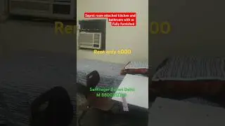 #ac room near Mukherjee Nagar rent 6000 only . Santnagar Burari Delhi.#delhi