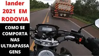LANDER 2021 EM RODOVIA COMO SE COMPORTA NAS ULTRAPASSAGENS