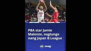 PBA star Jamie Malonzo, nagtungo ng Japan B.League