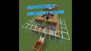 Minecraft Fully Adjustable Enchant Room Java 1.21.11