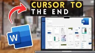 How to Move Cursor to the End of Line Using Shortcut Key in Microsoft Word | MS Word Tutorial (2025)