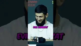 😈🐺 WHEN &ldquo;EVIL&rdquo; KHAMZAT CHIMAEV ALMOST MADE AN APPEARANCE AT THE UFC 308 PRESS CONFERENCE