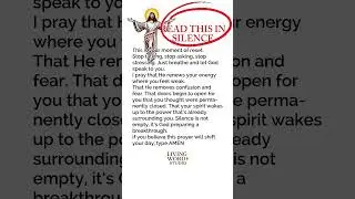 Read this in silenc #jesuslovesyou #faith #prayerforyou #prayer #quotes #christianprayer