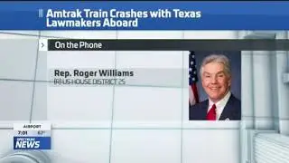 Congressman Williams Discusses Amtrak Crash with Spectrum News Austin 7PM