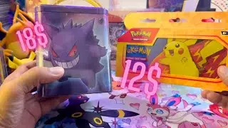 Are Gengar Tins & Pikachu Pencil Cases Rigged? Pull Rate Test!