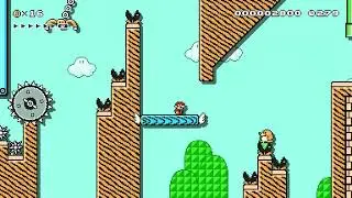 Party jumper by Fadi-Maker 🍄Super Mario Maker 2 Switch 2 No Commentary #dsq