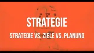 Matthias Kolbusa, Podcast, Strategie vs. Ziele vs. Planung