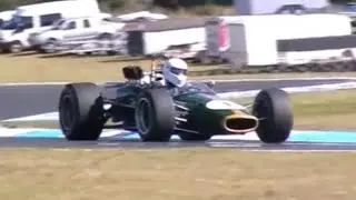 ex-Jack Brabham 1967 Brabham BT24 Repco V8 F1 Phillip Island Classic Formula 1