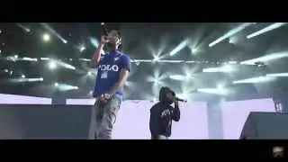 Polo G Brings out Little Sister on Through the Storm (Rolling Loud 2019)