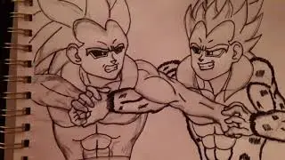 True ssj5 Rigor vs ssj4 Vegeta