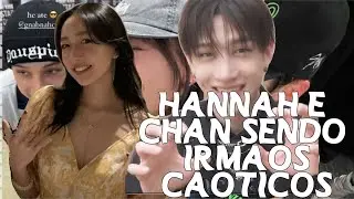 HANNAH E BANGCHAN SENDO IRMÃOS ✨CAÓTICOS✨ POR 3MIN