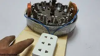 Self Running Machine at home Using Copper Wire and Super Strong Magnets into a Powerful Generator 
