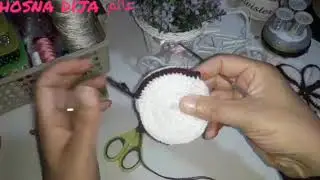 تتمة يد البراد بالكروشي على شكل وردة غاية في الروعة 👍👍👍👍👍👍👍👍