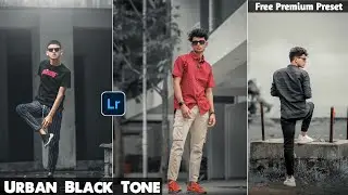 Urban Black Tone 😱 | #Lightroom Mobile Urban Black Preset | Complete Photo Editing - Yash Nimesh
