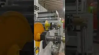 HB 5E extruder PP cast film line #packaging materials #plastic film #new mastery and technologies