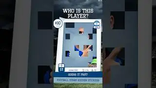 &asymp; WHO IS THIS PLAYER?! &asymp; FOOTBALL STARS HIDDEN STICKERS #10 #football