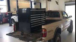 NEW Harbor Freight tool box after being promoted to flat rate Honda line tech