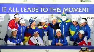 Team Europe Addresses Media Following 2019 Solheim Cup Victory