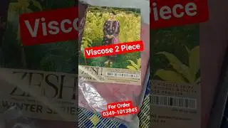 Zesh Viscous 3 Piece #macollection #onlineshopping