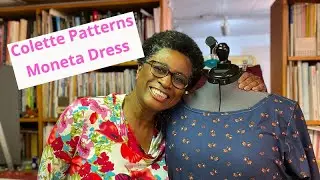 Making The Colette Patterns Moneta Dress