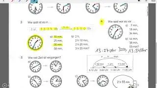 Verschiedene Rechnungen mit der Uhr - Flex & Flo 3