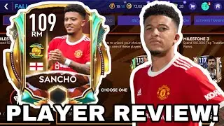 FALL FESTIVAL SANCHO 109 RATED PLAYER REVIEW AND GAMEPLAY! | FIFA MOBILE 21!