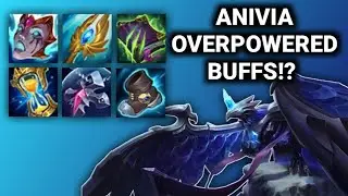 HOW STRONG THE BUFF OF ANIVIA IN 10.25 | LEAGUE OF LEGENDS PRE SEASON 11