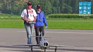 MIG-15 FAGOT MARC FRÖHN TEAM GERMANY RC TURBINE JET 3RD COMPETITION FLIGHT (13,5KG) JET WM 2013
