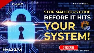 CMMC Control MA.L2-3.7.4 &ndash; Проверка носителя на наличие вредоносного кода