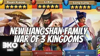 Empires & Puzzles - Song Jiang, Li Kui, Ruan Xiaoqi - New Liangshan Family is Amazing!