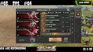 DEFENSA DE ALIANZA ALK #65 EN SVS. CONTRA #64... MECHA DOMINATION