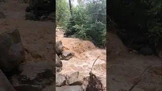 Nature Unleashed: Nullah After A Heavy Downpour #nature