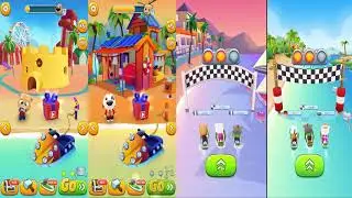 Talking Tom Jetski 2 🌊  🐱 Ginger🐱 Hank🐶 Angela🌺 Tom😻 Jetski 💙🌴 🍉🍉🍉