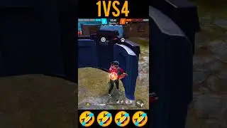 MISS 1VS4 CLUTCH 🥵 WAIT FOR END 🥶#shorts #shortvideo #freefire #garenafreefire