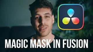 Magic Mask In Davinci Fusion | Day 7 of 10