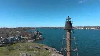 Marblehead Light Tower | Chandler Hovey Park | 4K