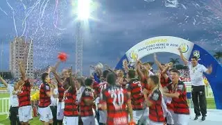 Atlético-GO comemora o título do Brasileirão Série B 2016