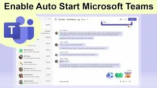 How to Enable Auto Start Microsoft Teams when PC Starts?
