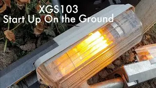 Start up of 2 XGS 103 fixtures on the ground.