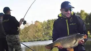 karp pełnołuski 6,700 złowiony na tyczkę/Milo Evo F15/duże karpie na tyczkę / jesienne karpie