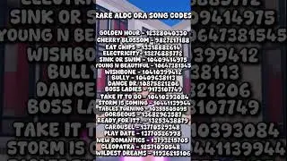 RARE ORA DANCE MOMS SONG CODES #songids #aldc #roblox #dance moms