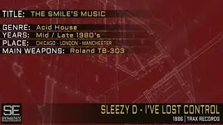 Sleezy D - I've Lost Control (Trax Records | 1986)