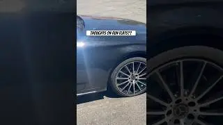 Что лучше: шины Run Flat или запасное колесо? #шорты #шины #runflat