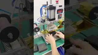 Automatic foil hot stamping machine for office stationery