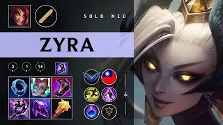 Zyra Mid vs Ryze - TW Diamond Patch 26.01