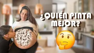 PINTAMOS LA BARRIGA DE NUESTRA MADRE EMBARAZADA, CONCURSO DE DIBUJOS🤰🏽